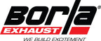 Borla 20-26 Ford F250/F350 SD 7.3L V8 CC SB (160in WB) (SRW) S-Type Cat-Back Exhaust - Blk Chrome