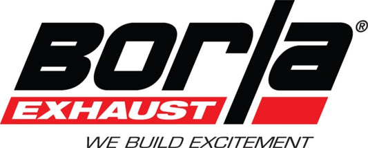 Borla 20-25 Ford F250/F350 Super Duty 7.3L V8 4dr 2.75in-3in ATAK Cat-Back Exhaust - Blk Chrome