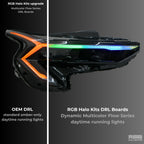 Kia K5 Flow Multicolor DRL Boards (2025-2026)