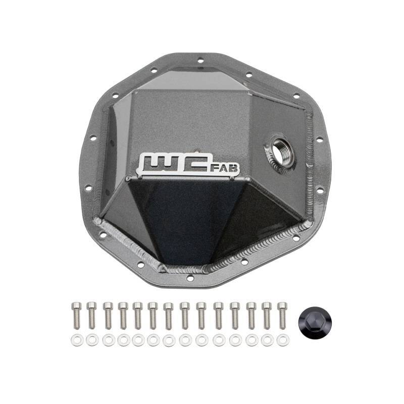 Wehrli 20-26 GM Duramax/19-24 Cummins Rear Axle Differential Cover - Cat Yellow