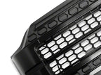 Raxiom 21-23 Ford F-150/ Exc.Raptor CXR Series LED Upper Replacement Grille with White DRL- Black