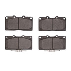 R1 91-99 Mitsubishi 3000GT Front Semi Met Brake Pads