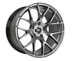 Enkei Raijin 19x9.5 35mm Offset 5x112 Bolt Pattern 72.6 Bore Dia Hyper Silver Wheel