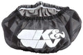 K&N Drycharger Wrap Black 159mm Base 178mm Top 92mm H