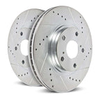 Power Stop 20-26 Chrysler Pacifica Rear Drilled & Slotted Rotor - Pair