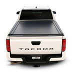 Westin Manual Retractable Tonneau Cover 24-26 Toyota Tacoma 6ft Bed Black