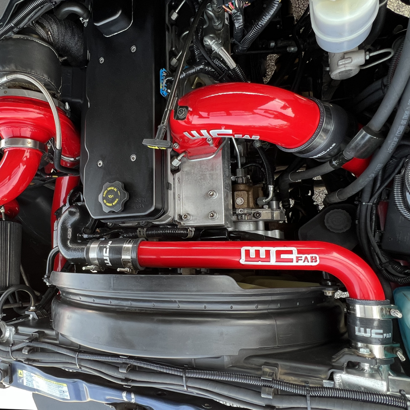 Wehrli 03-09 Cummins 5.9L/6.7L Upper Coolant Pipe - Kiwi Green