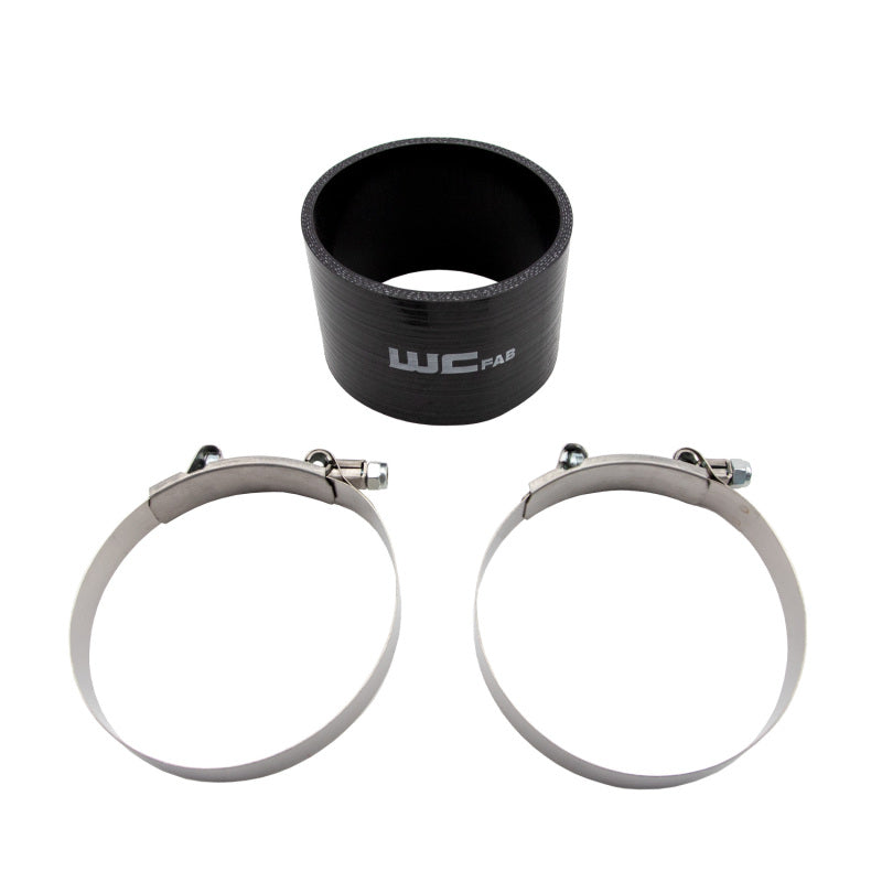 Wehrli 4in ID x 3in Long Silicone Boot & Clamp Kit