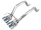 AWE Tuning 09-13 Chevrolet Corvette 6.2L Track Edition Axle-Back Exhaust w/ Chrome Silver Tips