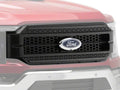Raxiom 21-23 Ford F-150/ Exc.Raptor CXR Series LED Upper Replacement Grille with White DRL- Black