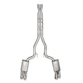Stainless Works 2024 Mustang GT Catback Quad Tips Legend Sound X-Pipe Factory Connect Exhaust