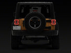 Raxiom 07-18 Jeep Wrangler JK LED Tail Lights- Clear Housing- Clear Lens