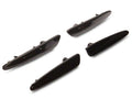 Raxiom 05-13 Chevrolet Corvette C6 Axial Series LED Side Markers- Smoked