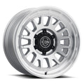ICON Anza 17x8.5 5x150 25mm Offset 5.75in BS Silver Machined Wheel