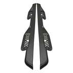 Westin 1999-2016 Ford F-250/F-350/F-450/F-550 Crew Cab Outlaw Drop Nerf Step Bars Textured Black