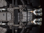 AWE Tuning 09-13 Chevrolet Corvette 6.2L Track Edition Axle-Back Exhaust w/ Chrome Silver Tips