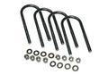 Superlift U-Bolt 4 Pack 9/16x3-1/8x12 - Round w/ Hardware