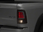 Raxiom 09-18 Dodge RAM 1500 Axial Series LED Tail Lights- Black Housing- Clear Lens
