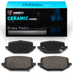 R1 22-26 Honda Passport Rear Ceramic Brake Pads