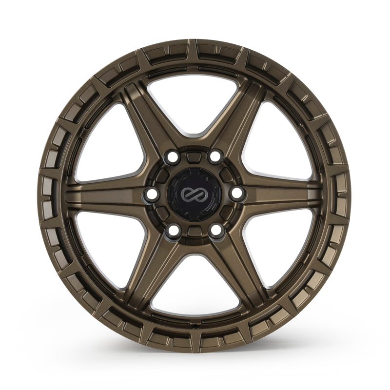 Enkei Trail-Finder 18x9 / 6x139.7 BP / ET-12 / 106.1mm Bore - Matte Bronze Wheel