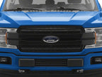 Raxiom 18-20 Ford F-150 CXR Series LED Upper Replacement Grille with White DRL- Black