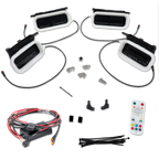 2018-2020 Ford F-150 and 2021-2022 Ford F-150 Raptor Quad BIG MOUTH LIT KIT Ram Air Intake Snorkels