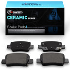 R1 21-26 Kia Soul Rear Ceramic Brake Pads