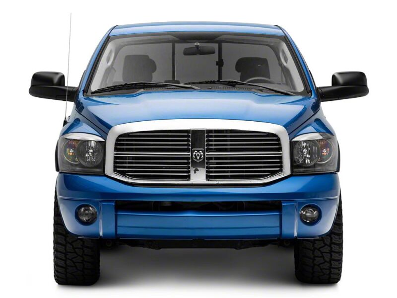 Raxiom 06-08 Dodge RAM 1500 Axial Series Euro Headlights- Black Housing- Clear Lens