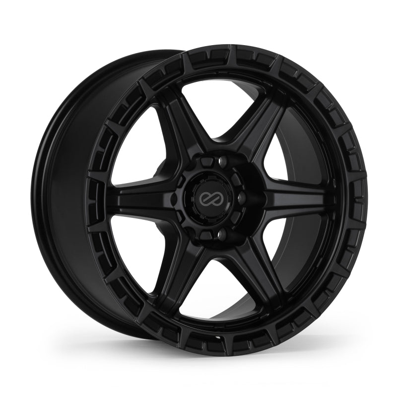 Enkei Trail-Finder 18x9 / 6x139.7 BP / ET42 / 106.1mm Bore - Matte Black Wheel