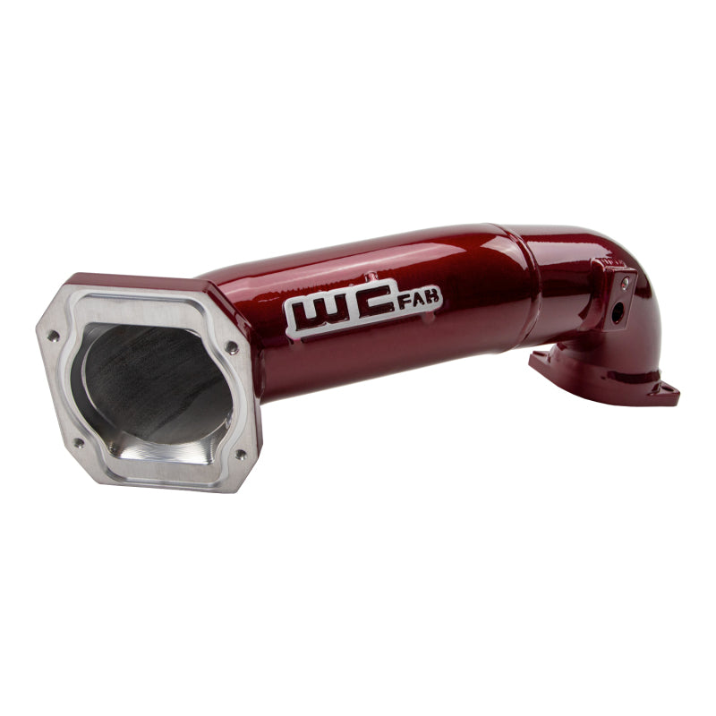Wehrli 11-16 Duramax LML Passenger Side 3 in. Intercooler Pipe - Bengal Grey