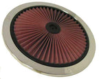 K&N X-Stream Flow Control 4Bl Holley No Choke 14X4