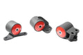 Innovative 06-11 Civic K-Series Black Steel Mounts 75A Bushings (Not K24 Trans)