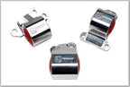 Innovative 92-95 Civic B/D Series Silver Aluminum Mounts 60A Bushings (2 Bolt)