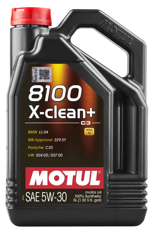 Motul 8100 X-Clean+ 5W-30
