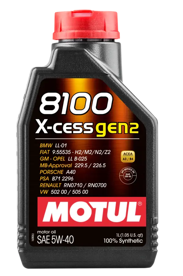 Motul 8100 X-cess Gen2 5W-40