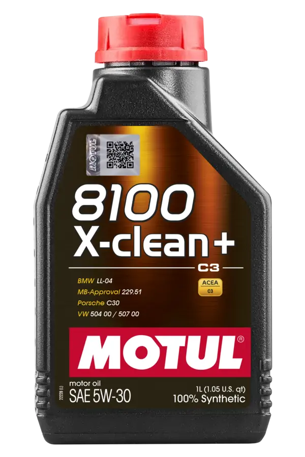 Motul 8100 X-Clean+ 5W-30