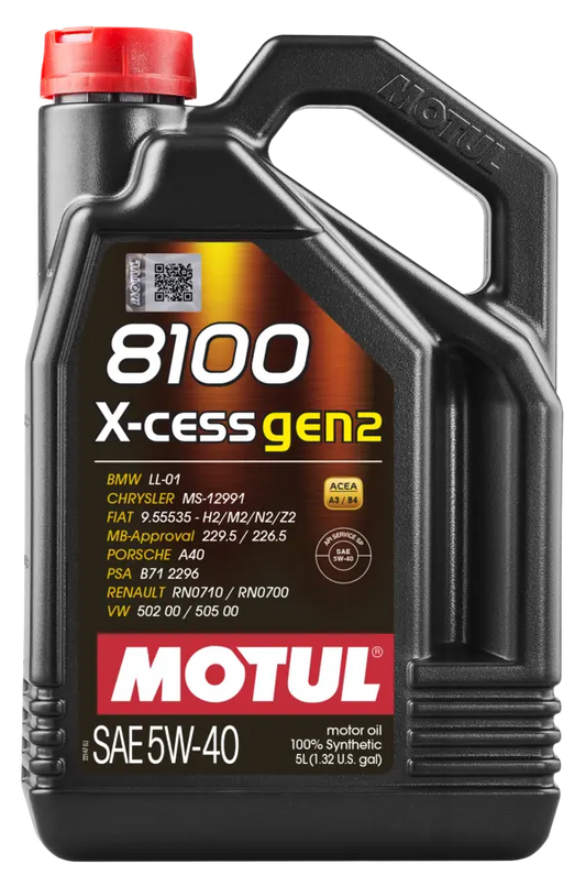 Motul 8100 X-cess Gen2 5W-40