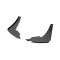 Nissan GTR R35 2017-2022-Carbon Fiber Front Bumper Canards