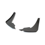 Nissan GTR R35 2017-2022-Carbon Fiber Front Bumper Canards
