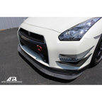 Nissan GTR R35  2012-2016 - Carbon Fiber Front Bumper  Canards