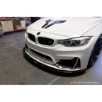 BMW F82 M4 / F80 M3 with M Performance Lip Carbon Fiber Front Wind Splitter