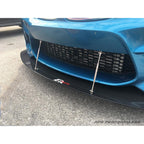 BMW F87 M2 Stock Bumper Carbon Fiber Front Wind Splitter 2016-2021