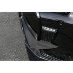 Nissan GTR R35 2017-2022-Carbon Fiber Front Bumper Canards