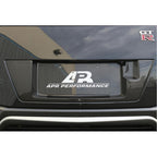 Nissan GTR R35 2017-2022-Carbon Fiber License Plate Backing