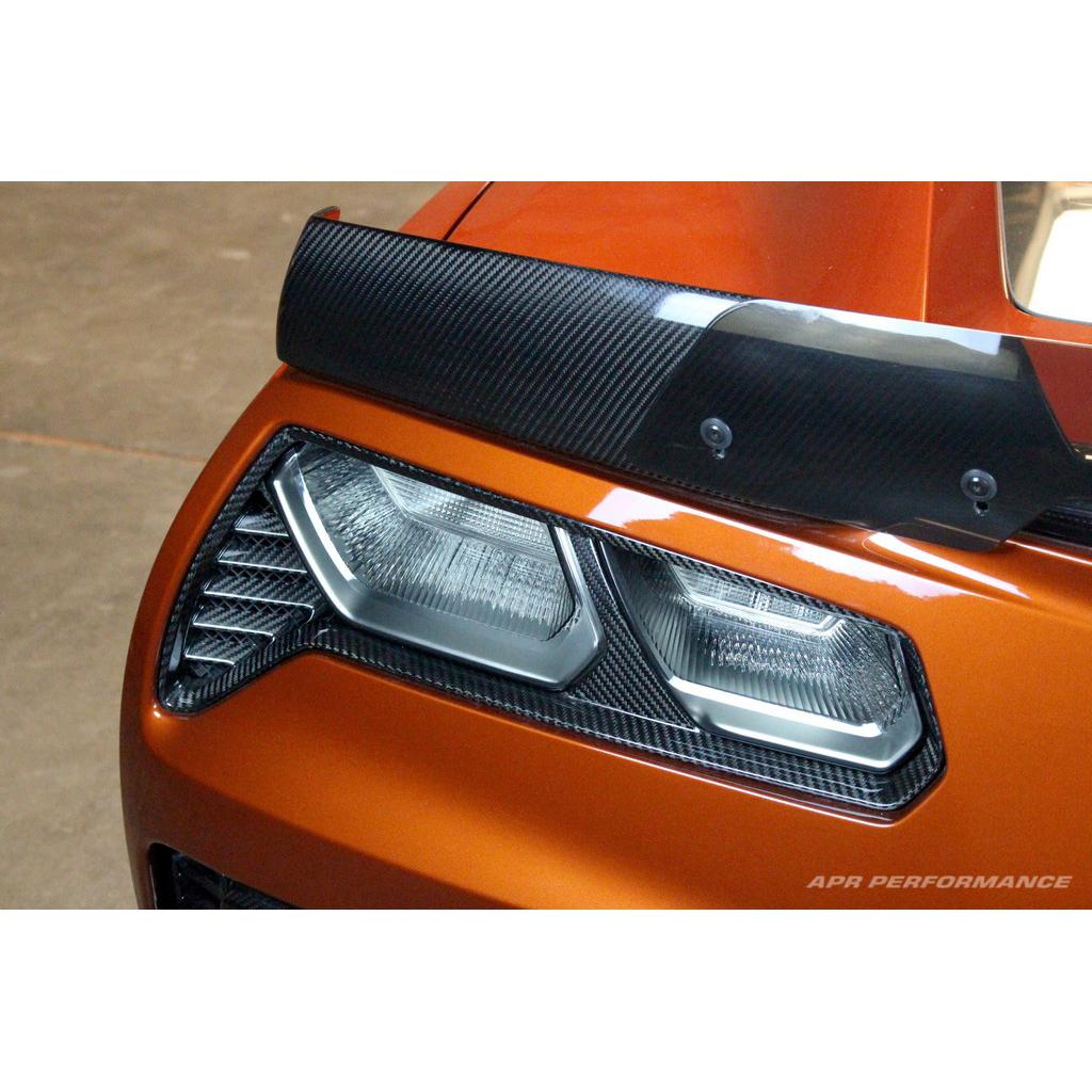 Chevrolet Corvette C7 Carbon Fiber Rear Tail Light Bezels