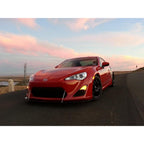 Carbon Fiber Front Wind Splitter-Scion FR-S 2013-2016
