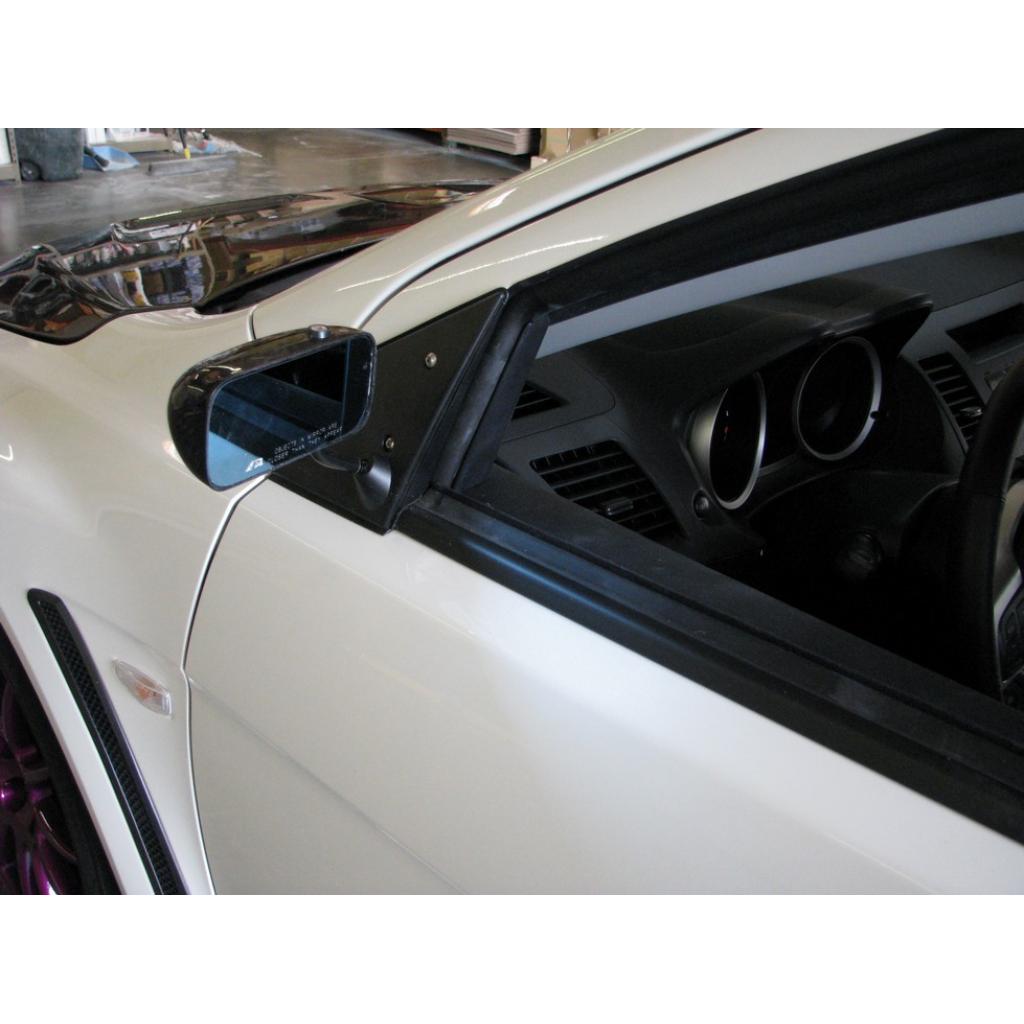 Carbon Fiber Mitsubishi Evolution X (Evo X) Formula GT3 Mirrors 2008-2016