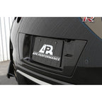 Nissan GTR R35 2017-2022-Carbon Fiber License Plate Backing