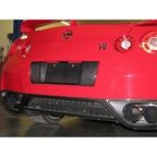 Nissan GTR R35 2008-2011- Carbon Fiber  License Plate Backing