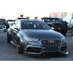Audi S3 GTC300 67" Carbon Fiber Adjustable Wing 2013-2016